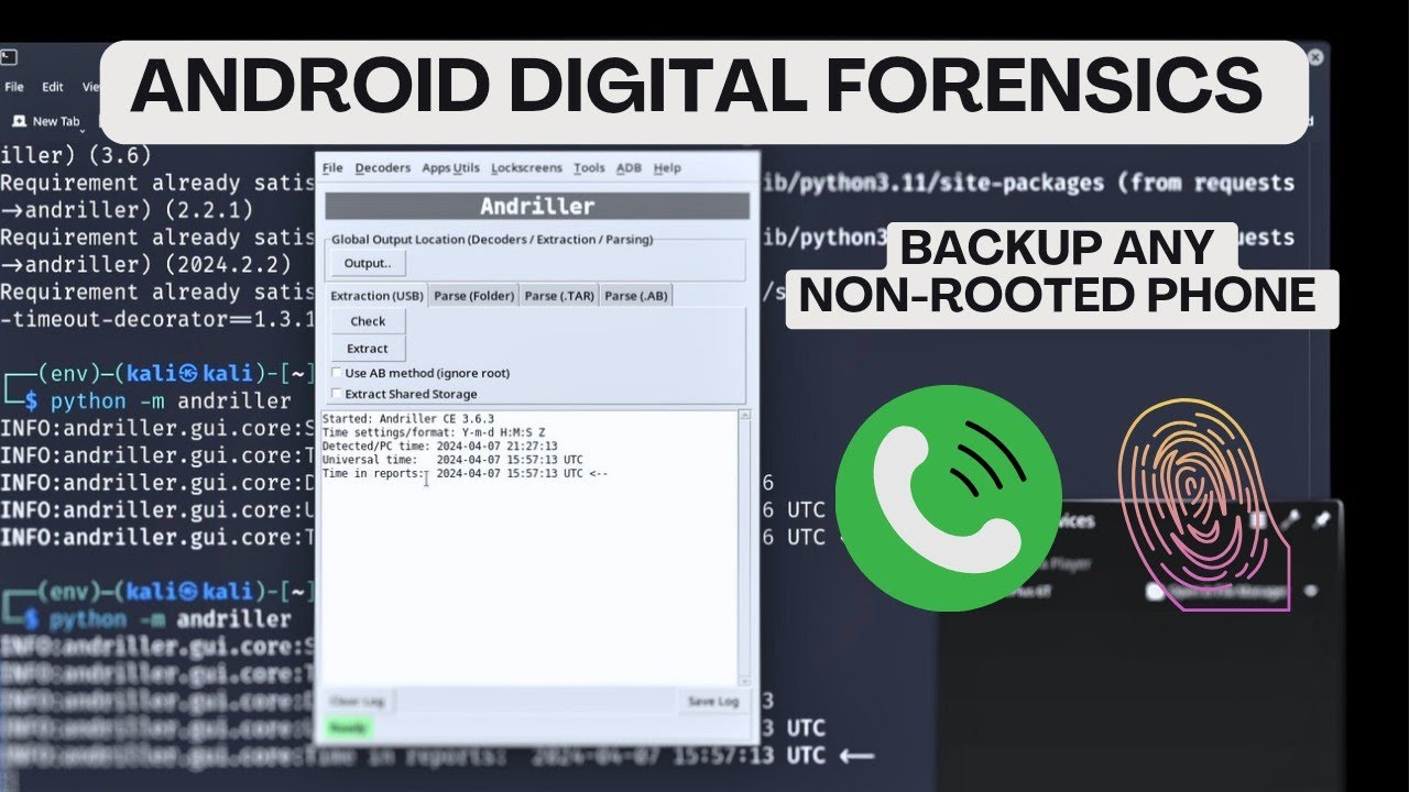 Andriller Mobile Forensics